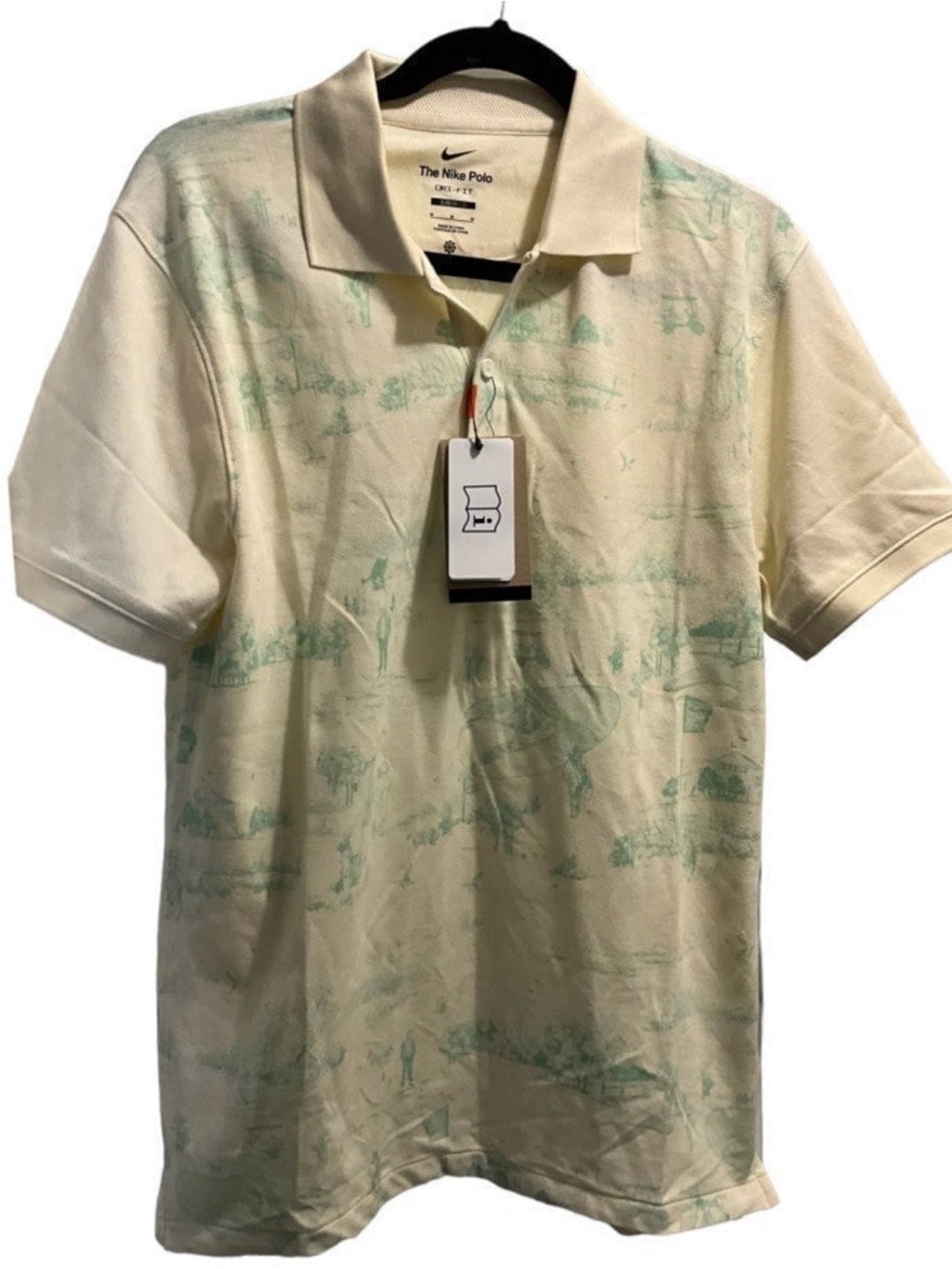Nike Polo with Scenic Print Men's Medium